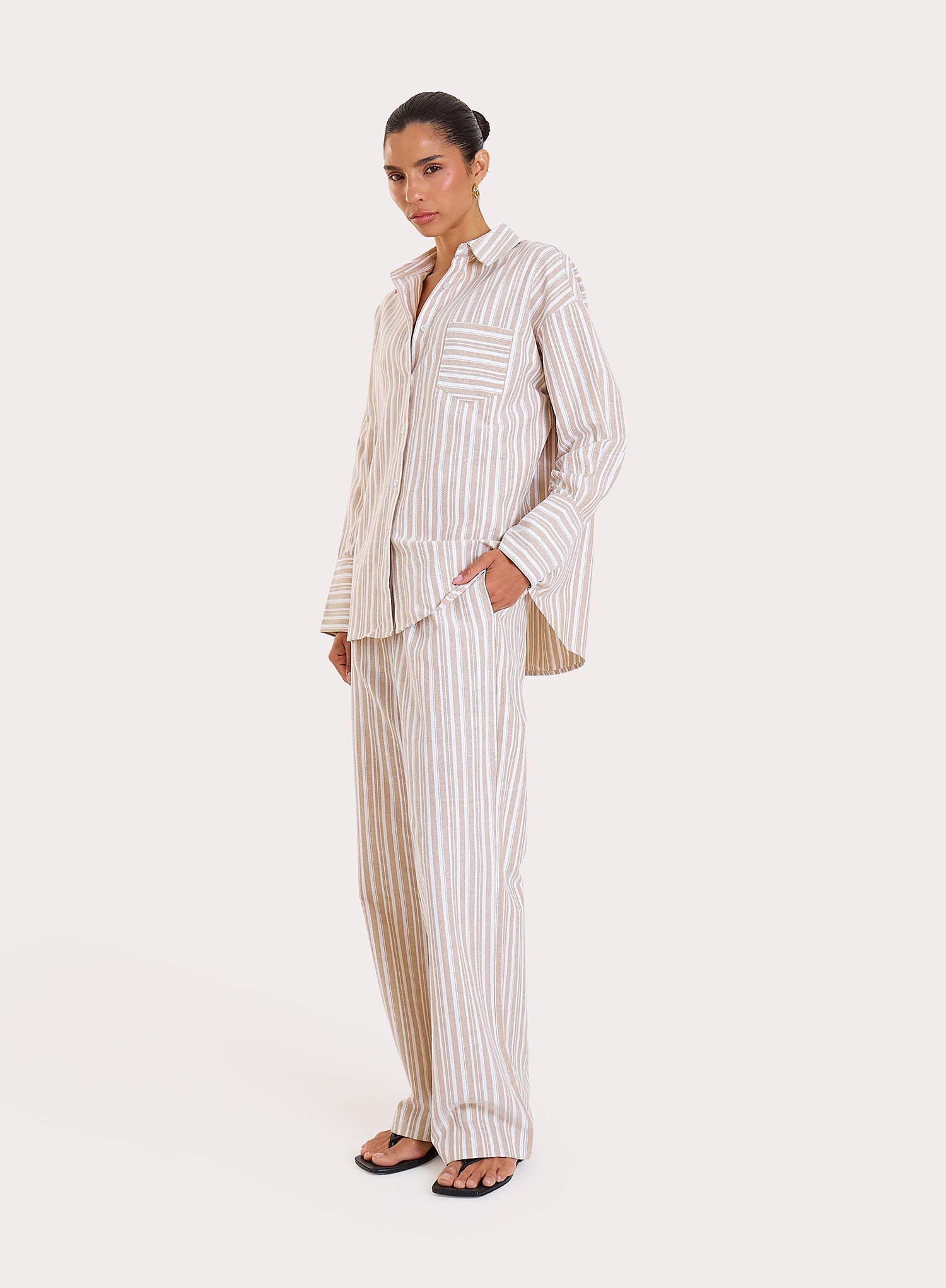 Stripe Oversized Shirt